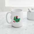 thumbnail image 5 of CafePress - Rottweiler For Christmas Large Mug - 15 oz Ceramic Large White Novelty Mug, 5 of 6