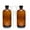amber, variant on 2Pack 16oz Amber Glass Boston Round Bottles with  Air Tight Seal Phenolic Poly Cone Caps, Leak-Proof Brown Glass Containers for  Storing Condiments, Essential Oils, and Homemade Solutions