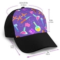 thumbnail image 2 of Yiaed Chemistry Tools Print Baseball Cap Dad Hat Polo Style Plain Blank Adjustable Size, 2 of 5