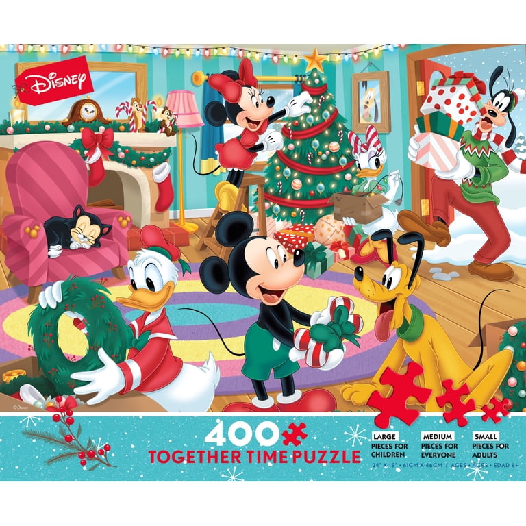 Ceaco Disney Holiday Together Time 400-Piece Mickey & Friends