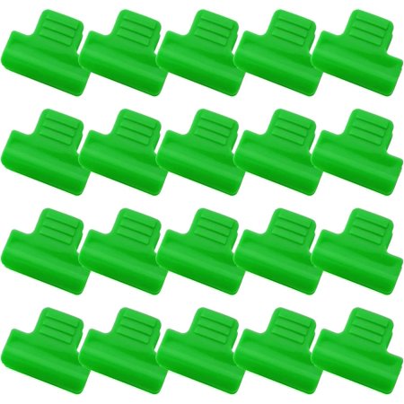 20pcs Garden Hoop Clip Shed Film Sunshade Clip 11x40mm Greenhouse Clamps for Season Plant Extension Support