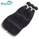 thumbnail image 3 of Mayfair-mechones de cabello humano liso, extensiones de cabello Natural negro barato, 8-30 pulgadas, venta al por mayor, 1/3/4 piezas, 3 of 3