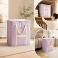 thumbnail image 5 of Large Capacity Non-Woven Quilt Storage Bag 15x15x15 Inch Foldable Clothes Blanket Storage Bin Cube Organizer Box for Moving, 5 of 6