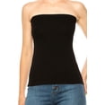 thumbnail image 4 of Women's 3-Pack Tube Tops ? Elastic Top Lightweight Stretchy Fit, 4 of 4