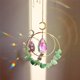 thumbnail image 5 of Atrapasueños de cristal para ventana, forma de arcoíris, atrapasol, prisma de bola de gota de lluvia grande Verde, 5 of 9