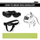 thumbnail image 2 of Gafas de sol y casco para perros de raza pequeña, gafas protectoras contra rayos ultravioleta para perros pequeños, casco de moto resistente al viento para perros con orificio para la oreja, 2 of 5
