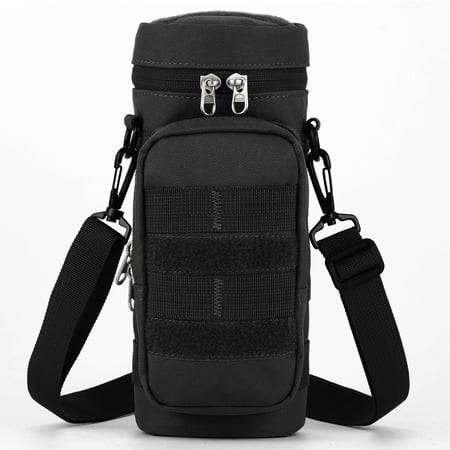 - Gonex Tactical Molle Water Bottle Pouch H2O Hydration Carrier with Accessory Pouch