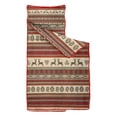 thumbnail image 2 of Red and Brown Christmas Pattern Toddler Nap Mats for Kids Preschool,50"x20" Sleeping Mat Bag or Kids,Toddler Sleeping Bag,Toddler Nap Mat or Daycare, 2 of 6