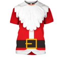 thumbnail image 1 of Nuevas camisetas para hombres con estampado de muñeco de nieve de Navidad en 3d, camisetas de manga corta Harajuku, ropa informal de verano para hombres, camiseta holgada de gran tamaño, 1 of 4