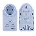 thumbnail image 4 of Peahefy GSM Power Plug Socket, GSM Smart Plug Socket,Smart GSM Power Outlet Plug Socket with Temperature Sensor SMS Command Control EU Plug, 4 of 7