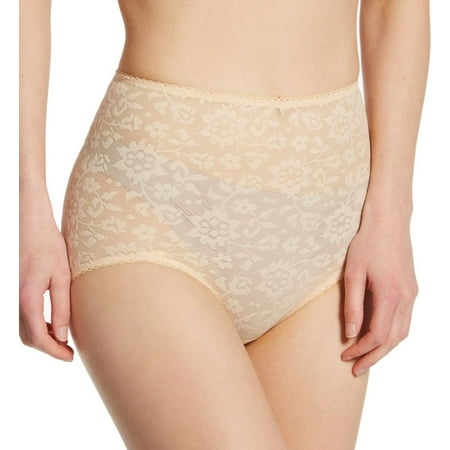 

Women s Rago 41 Lacette V Leg Brief Panty (Beige S/26)