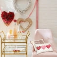 thumbnail image 3 of Valentines Day Pillow Covers 12x20 Heart Decor Pillow Covers Valentines Day Pillows Winter Holiday Pillow Covers 12x20 Outdoor Pillowcase for Home Decor 16C, 3 of 6