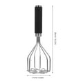 thumbnail image 2 of Milisten Fruit Pressing Potato Masher Stainless Steel Kitchen Tool for Professionals 1Set, 2 of 8