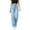 Light Blue, variant on Efsteb Jeans for Women, Women's High Waist Baggy Denim Pants Loose Wide Leg Cargo Jeans Straight Trousers with Pocket Dark Blue S