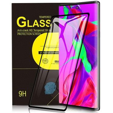 Samsung Galaxy Note 10 Plus Curved Tempered Glass Screen Protector Black 3D