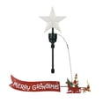 thumbnail image 5 of Mr. Christmas Christmas Tree Topper Animated Grinch Sleigh with Banner, 5 of 6