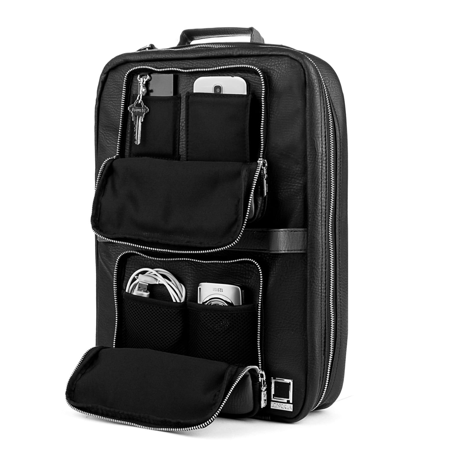 15 Inch Laptop Backpack Bag with Top Handle