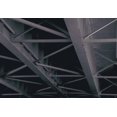 thumbnail image 2 of Lee, Judson 32x23 Black Ornate Wood Framed with Double Matting Museum Art Print Titled - Steel Archiscape, 2 of 4