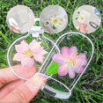 thumbnail image 3 of 30Pcs Transparent Dried Flower Bookmarks Homemade Beautiful Flower Bookmarks DIY Dried Flower Bookma, 3 of 4
