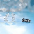 thumbnail image 6 of Limerencia F136 Pure Titanium Hypoallergenic Implant Grade Studs, G23 Titanium Cubic Zirconia Earrings for Women and Men Sensitive Ears, 6 of 6