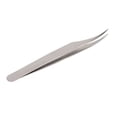 thumbnail image 4 of YAHHU Eyelash Extension Tweezers Accurate Stainless Steel Makeup Tools Sandblasted Silver Dolphin Tip Style for Volume Lashes and False Lashes 5.5 inches / 14 cm Long, 4 of 9
