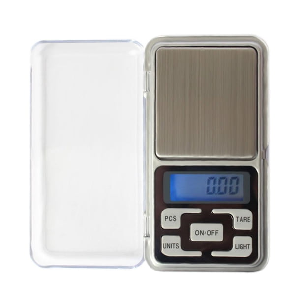 Escala Electrónica Mini báscula electrónica LED, herramienta de peso de equilibrio de joyería de acero inoxidable (300g