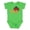 Apple Green, variant on Gobble Til' You Wobble Boys or Girls Baby Bodysuit