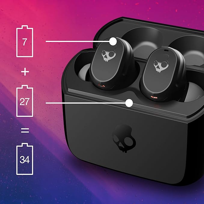 Skullcandy Mod XT True Wireless Earbud Headphones with Microphone, True Black - image 5 of 11