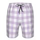 thumbnail image 3 of Fotbe Purple Checkboard Trajes de Baño Estampados para Hombre, Shorts de Verano de Secado Rápido, Ropa de Playa, Bañadores-Small, 3 of 6
