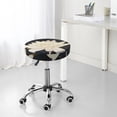 thumbnail image 7 of Lsque Golden Lotus Pattern Round Bar chair cushion covers Velvet Fabric Premium Comfort Protects from Scratches and Stains for 14-17 Inch Chair-14 inch, 7 of 7