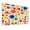 Color 4, variant on 8 Pack Art Acoustic Panels Sound Absorbing Pastel Wings Pink Blue Floral kids Nursery magical Decorative Soundproof Wall Panels Self Adhesive for Nursery Game Room Bedroom 48"x32"