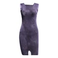 thumbnail image 3 of Gaecuw Swimsuit Women Cover up Dress Crew Neck Short Sleeve Summer Dresses Above the Knee Short Dress Shift Vacation Dresses Net Polyester Casual Cute Going Out Dresses Day Dresses Beach Dresses, 3 of 4