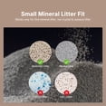 thumbnail image 6 of Self Cleaning Cat Litter Box, Automatic Litter Box with Open Top, Safety Sensors, Anti-Pinch Protection, White, 6 of 9