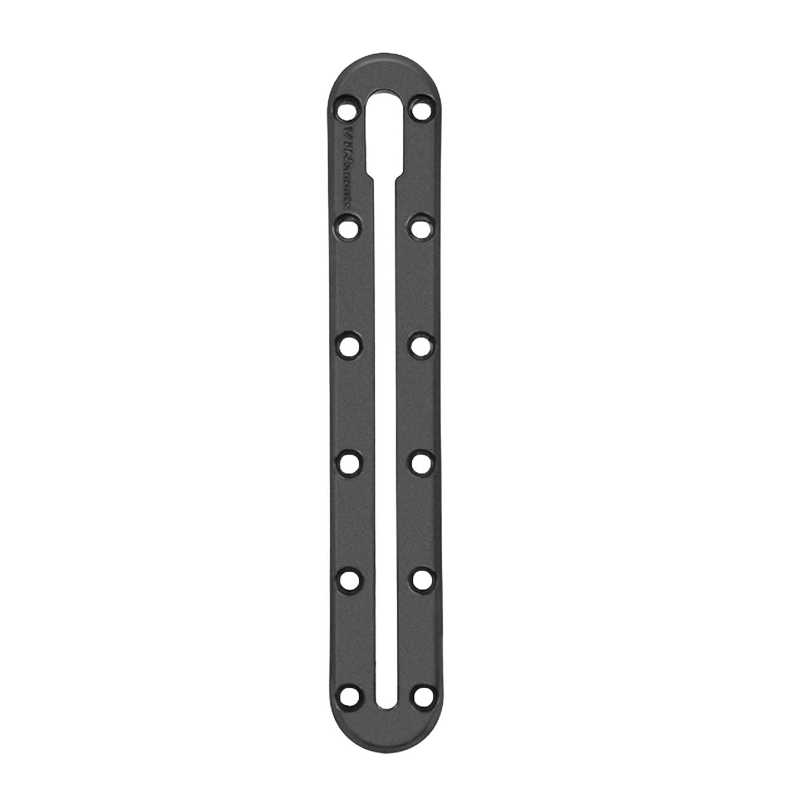 Kayak Track Mount Base, Easy Install Fine Production Accessories Boat Round  Rail Mount Plum Shape Portable For Rubber Dinghy 
