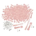 thumbnail image 3 of HILABEE 200 Pieces Zipper Repair Kit Removable Multifunctional for Tent Purse Size 8 Pink, 3 of 9
