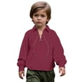 thumbnail image 2 of UACY Boys Medieval Pirate Shirt, Kids Pirate Top, Ruffled Long Sleeve Renaissance Tops for Halloween Party Cosplay, 2 of 8