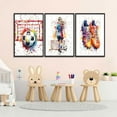 thumbnail image 3 of Hieng Graffiti Soccer Wall Hieng Sneakers Posters Wall Decor Prints Pictures Sports Theme Colorful Football Canvas Paintings for Bedroom Boys Room Teen Kids Playroom Home Decoration, 3 of 6