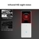 thumbnail image 5 of Video Timbre Smart Home Detector de visión nocturna por infrarrojos Cámara de seguridad impermeable WiFi inalámbrica, Timbre de puerta Eigraketly HA006536-01, 5 of 6
