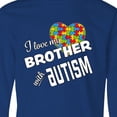thumbnail image 4 of Inktastic I Love my Brother with Autism Long Sleeve Youth T-Shirt, 4 of 5
