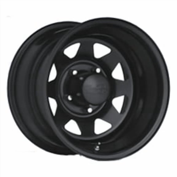 15x10 Black Rock 929B Blackjack Matte Black Wheel 5x5 (-38mm)