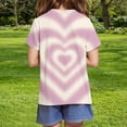 thumbnail image 4 of Chandail Fille Col Rond Hauts Graphiques T-Shirts Fille Tenues d'Été Mignonnes Chandails pour Filles 1T, 4 of 6
