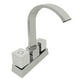 thumbnail image 1 of Llave Mezcladora Baño Lavabo Alfa  Acero Inoxidable Cromada Manerales Cuadrados, 1 of 2