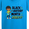 thumbnail image 4 of Inktastic Black History Month Rocks Boy with Guitar Youth T-Shirt, 4 of 5