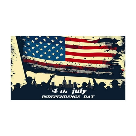 Create Unforgettable Memories With Our Patriotic Independence Day Banner Shop Now!(180x110cm) Putting Flags And Poles 30 round Flat Thin Home Flag Pole Holder Small Garden Flag Holder Banners