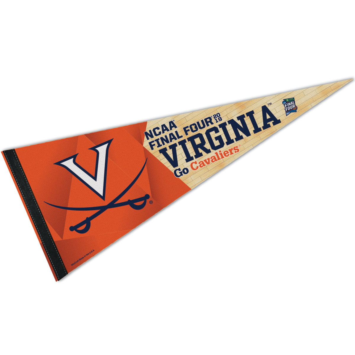 WinCraft March Madness College Basketball Tournament Logo Pennant 