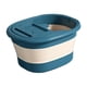 thumbnail image 1 of Baño de pies plegable Baño de pies relajante y calmante para pies cansados ​​Baño de spa para pies Masajeador Azul, 1 of 9