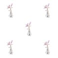 thumbnail image 1 of Naiovety Estatuilla de flores de cristal transparente Ramos de escritorio Fiesta Día de la madre Type8 NO8, 1 of 6
