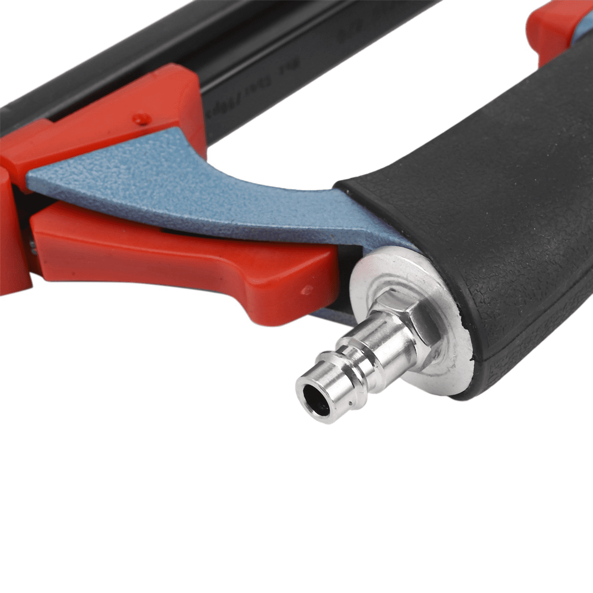 2pcs 1/2 Inch Pneumatic Air Stapler Nailer Fine Stapler Tool for Furniture Blue Nailer Tool 4-16mm