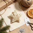 thumbnail image 5 of Handwoven Rattan Star Ornament Set Natural Fiber Hanging Decor Pieces For Wall Indoor Tabletop Display Home Farmhouse Decoration, 5 of 6