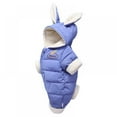 thumbnail image 3 of Bullpiano Newborn Baby Jumpsuit Outfit Hoody Coat Winter Warm Toddler Clothes Jumpsuit Windproof Romper, 3 of 4